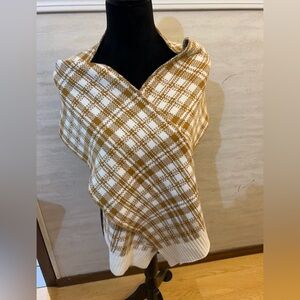 NWT- Timberland Buffalo Plaid Acrylic Scarf